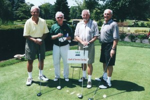 2002 Golf & Tennis Outing - GT20160143 - Lapin, Bob; Tesher, Ed; Zimmer, Joel; Grossman, Ed; Golf; Tennis        