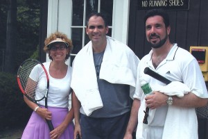 2002 Golf & Tennis Outing - GT20160153 - Katz, Terri; Edelberg, David; Tennis    