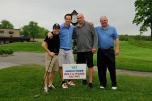 2015 Golf & Tennis Outing - 0088 - Golf; Tennis; Birk, David; Dougherty, Tom; Donovan, Dan; Orbach, Isaac         