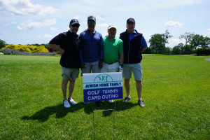 2018 Golf & Tennis Outing, 8502  -  golf; Michael Harris, Bob Ismach; Ross Feldman; Bill Salomon							              