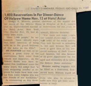 1000 Reservations In For Dinner Dance - October 1960 - N20140029 - Gala; Dinner Dance  