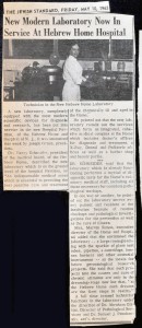 New Dental Office in Service at Hebrew Home Hospital Pavilion - March 1963 - N20140048 - Hebrew Home; Dental   