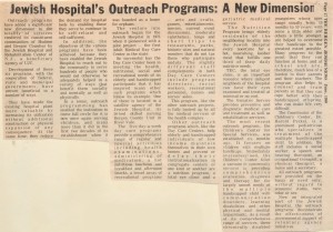 Outreach Programs - June 1980 - N20140112 - Outreach    