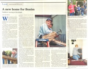 A new home for Bonim - June 26, 2015 - N20160024 - Bonim Builders; Safely @ Home; Orden, Stacey; Volunteers; 2015   