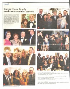 Jewish Home Family marks centennial of service - October 28, 2016 - N20160031 - 2016; Gala; Centennial; Block; Yarrow, Peter  