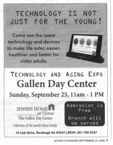 Technology Is Not Just For The Young! - Sept. 23, 2016 - N20160036 - Gallen Day Center; 2016; Technology expo  