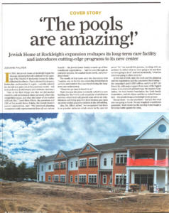State of The Art - 10/29/2021 -  N20210009-02 - Jewish Home Family; Rehab Center; Rockleigh
